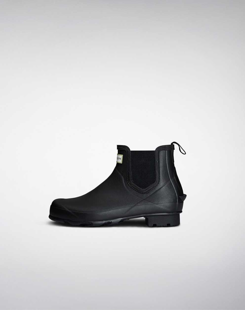 Black Women's Hunter Norris Technical Chelsea Boots | VYHU-17529