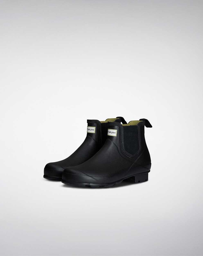 Black Women\'s Hunter Norris Technical Chelsea Boots | VYHU-17529