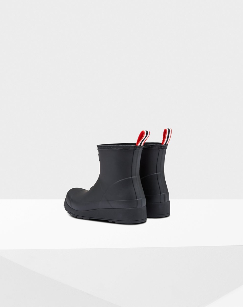 Black Women's Hunter Original Short Rain Play Boots | PIXZ-19420