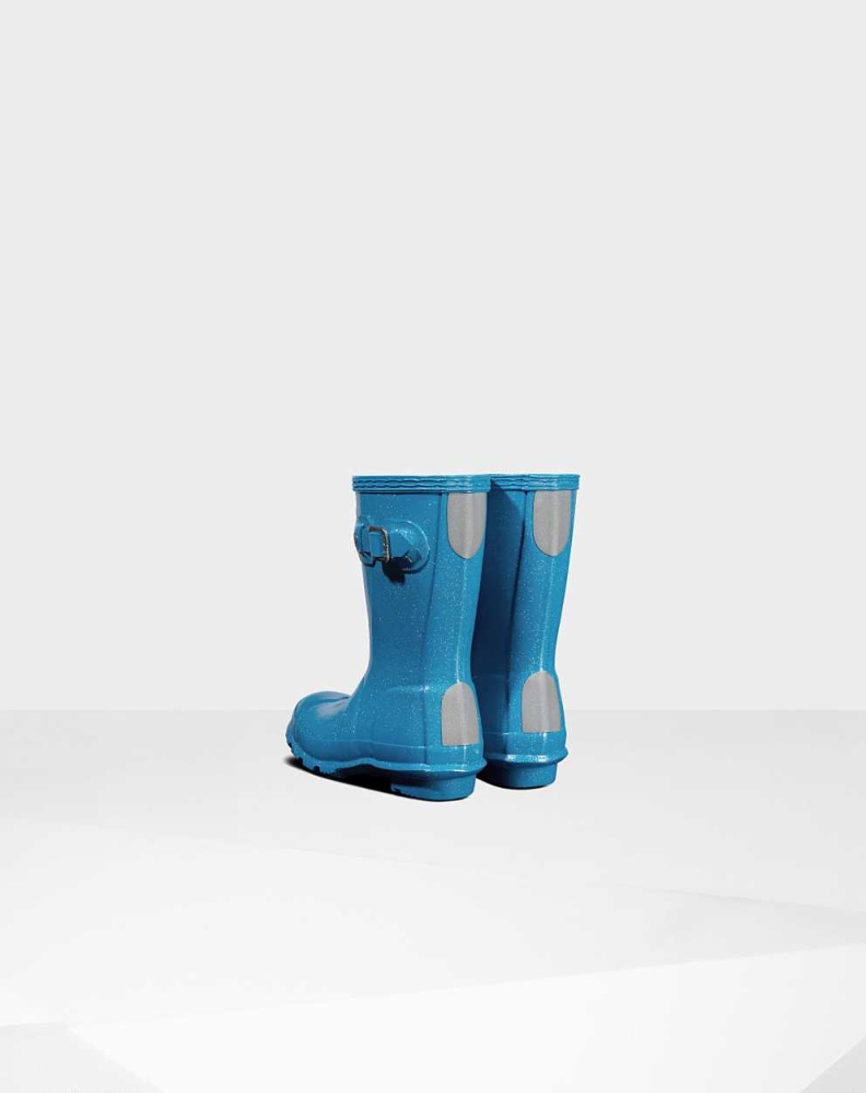 Blue Kids' Hunter Original Little Starcloud Wellington Short Rain Boots | ZSPI-79035