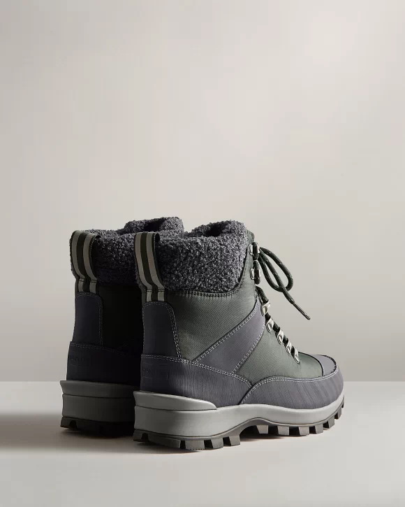 Green Navy Women's Hunter Insulated Recycled Polyester Commando Boots | MBDW-52417