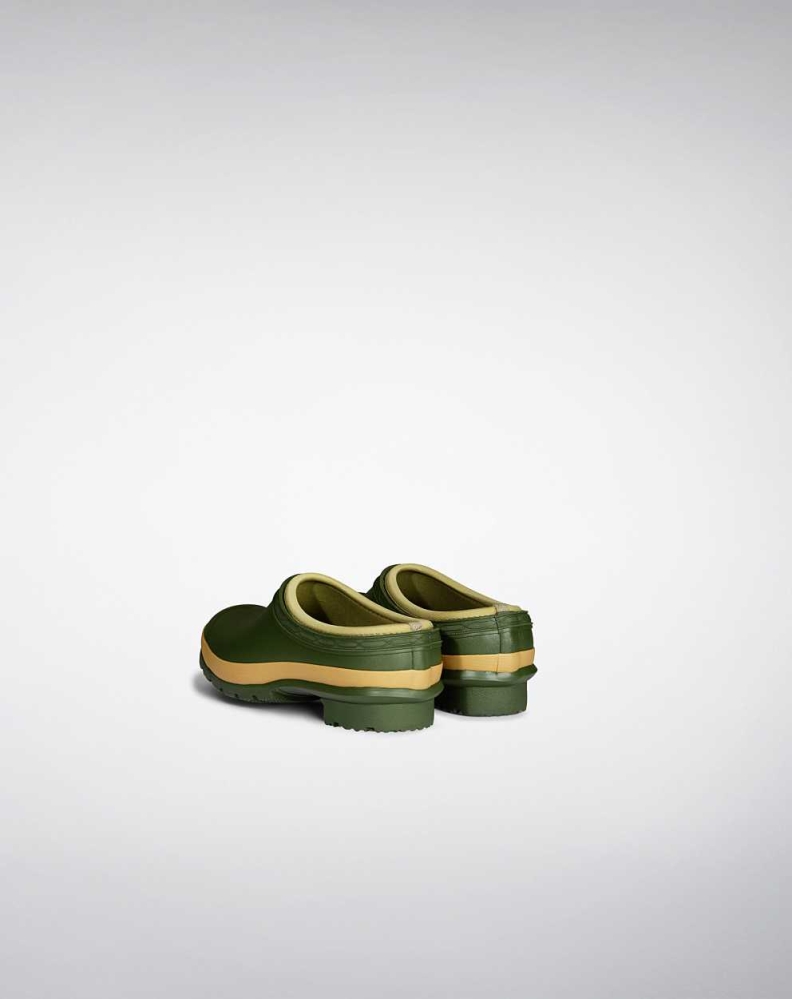 Green Women's Hunter Gardener Technical Clogs | ESKG-19430