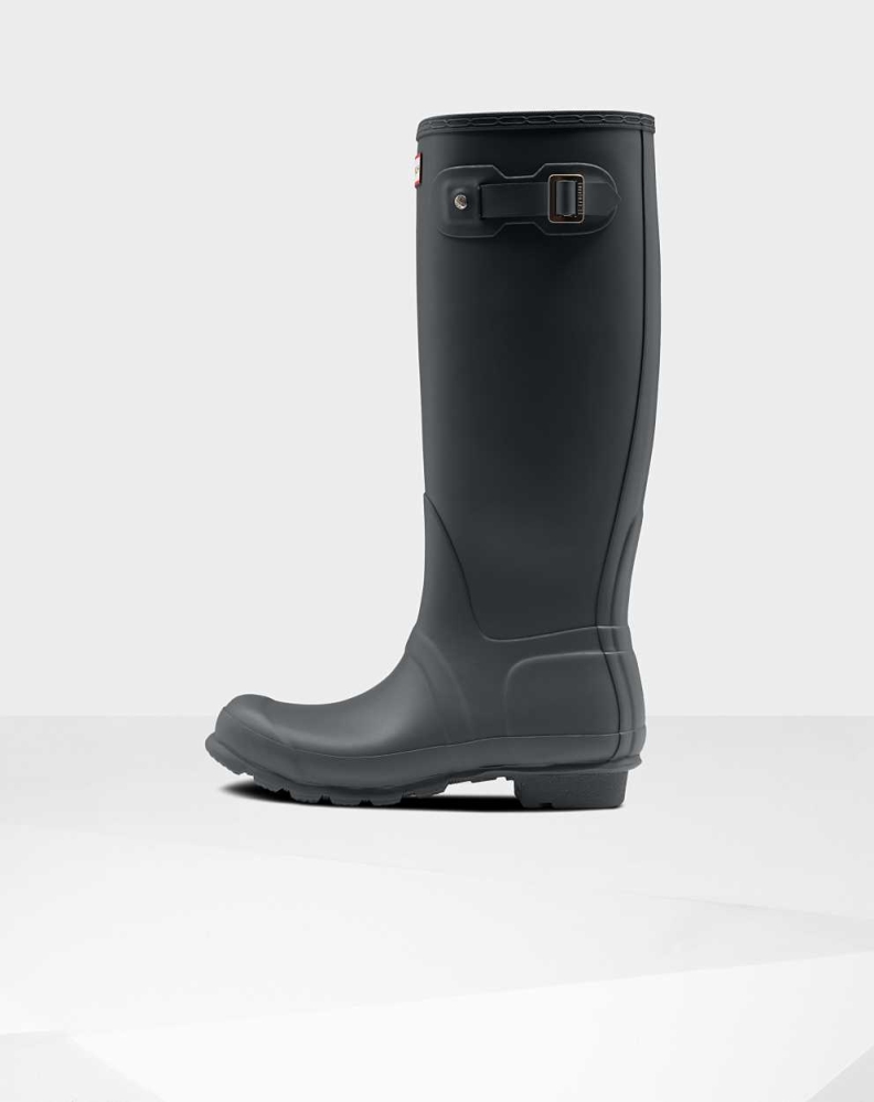 Green Women's Hunter Original Wellington Tall Rain Boots | KETG-50328