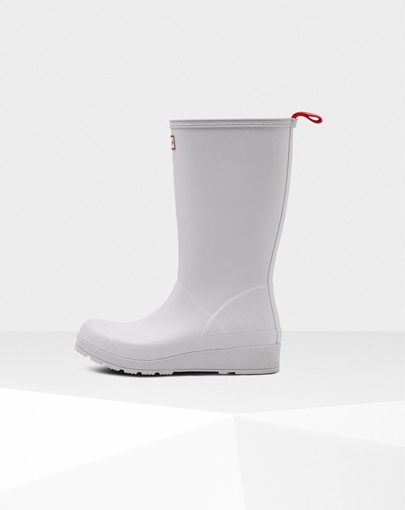 Grey Women's Hunter Original Tall Rain Play Boots | VIKU-30217