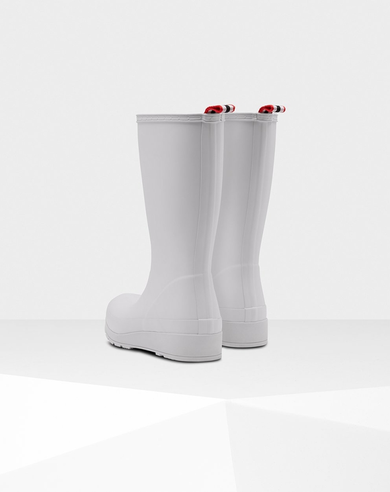 Grey Women's Hunter Original Tall Rain Play Boots | VIKU-30217