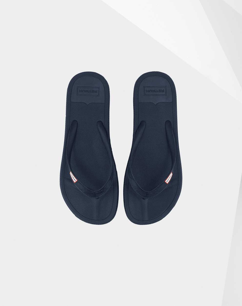 Navy Women's Hunter Original Flip Flops | WRAC-72583