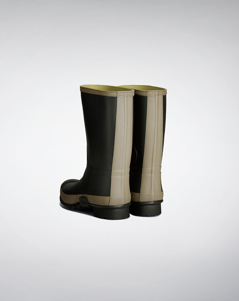 Olive Women's Hunter Gardener Short Rain Boots | GBCR-80529