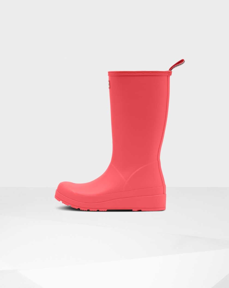 Pink Women's Hunter Original Play Wellington Tall Rain Boots | RVJK-81297