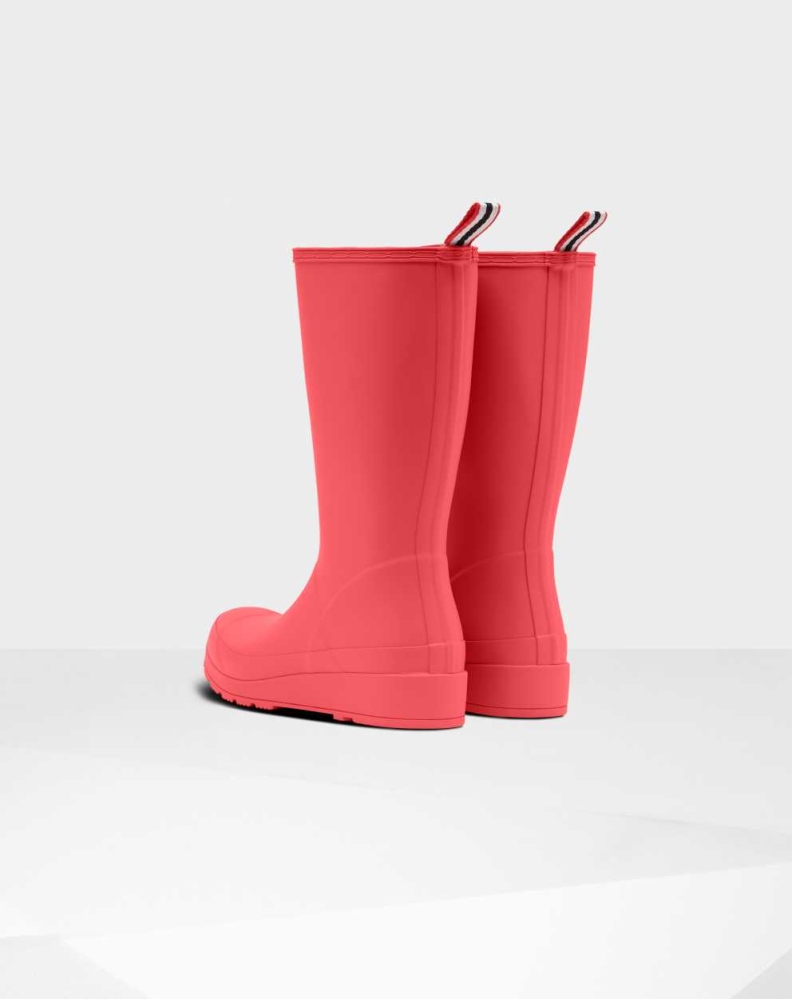 Pink Women's Hunter Original Play Wellington Tall Rain Boots | RVJK-81297