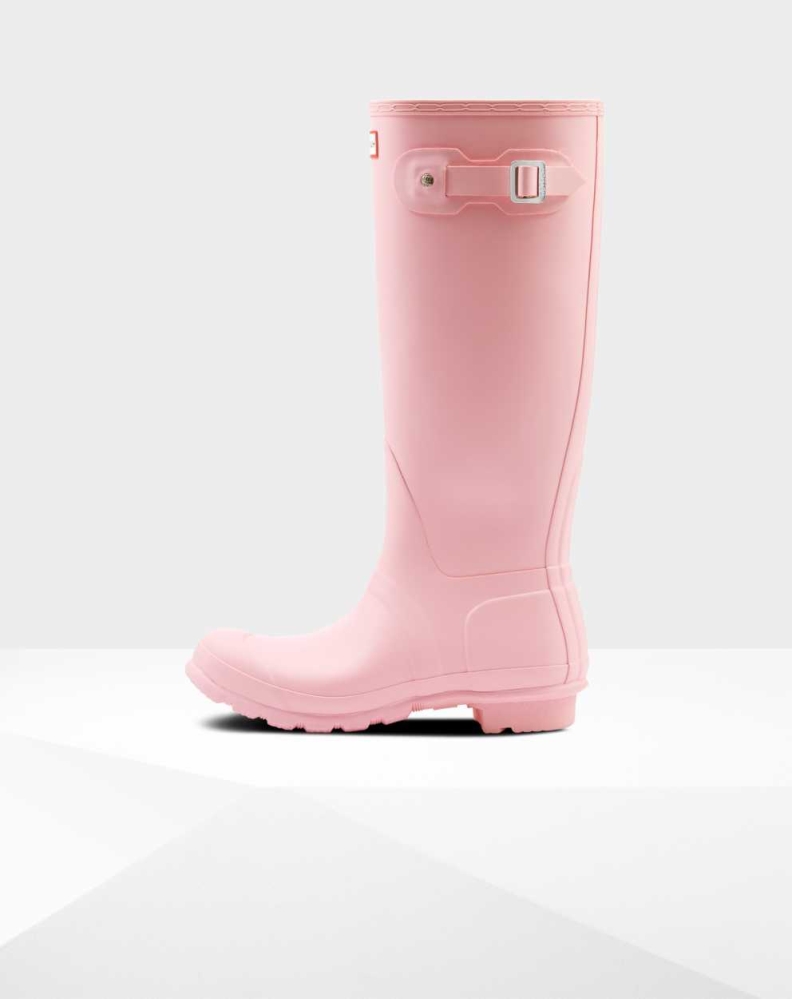 Pink Women's Hunter Original Wellington Tall Rain Boots | TPYK-69870