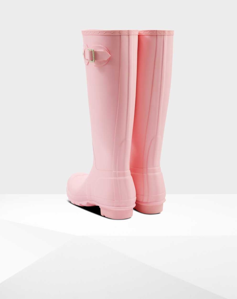 Pink Women's Hunter Original Wellington Tall Rain Boots | TPYK-69870