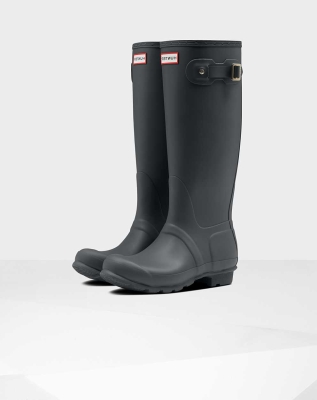 Green Women's Hunter Original Wellington Tall Rain Boots | KETG-50328