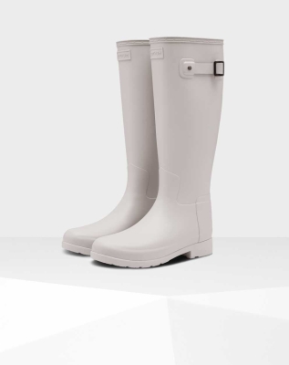 Grey Women's Hunter Original Refined Wellington Tall Rain Boots | XRCP-18025