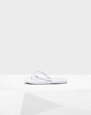 White Men's Hunter Original Flip Flops | SGPH-03561